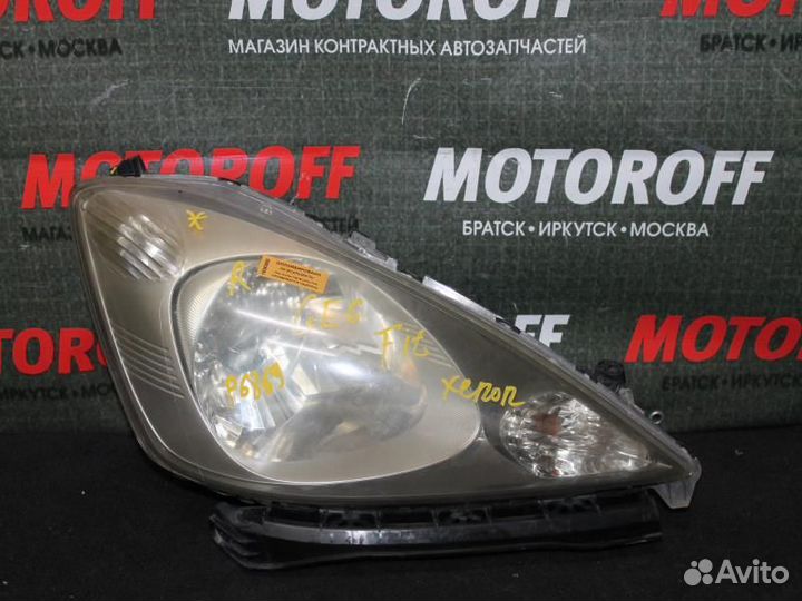 Фара правая Фит GE6 6869 ксенон светлая А853