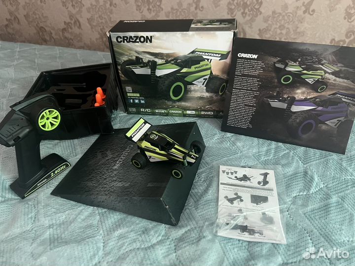 Машинка на радиоуправлении crazon phantom 2.4GHz