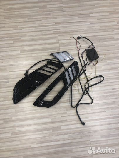 Дневные ходовые огни ford focus 3 рестайлинг