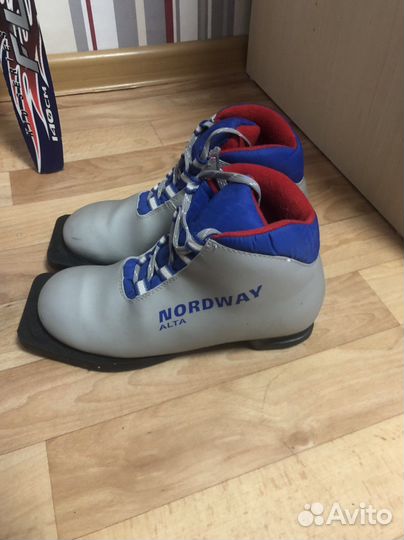 Беговые лыжи детские с ботинками Nordway flame