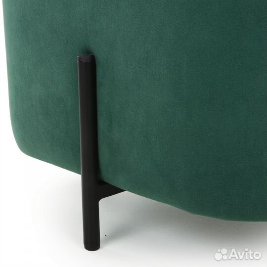 Пуф Beneli гуфи, квадратный, зеленый, велюр, для г