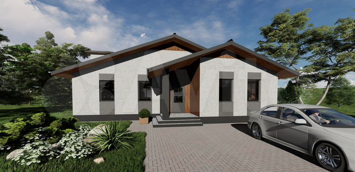 Дом 145 м² на участке 13 сот.