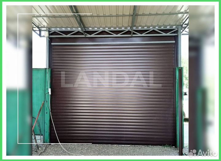 Ворота гаражные, ворота рулонные
