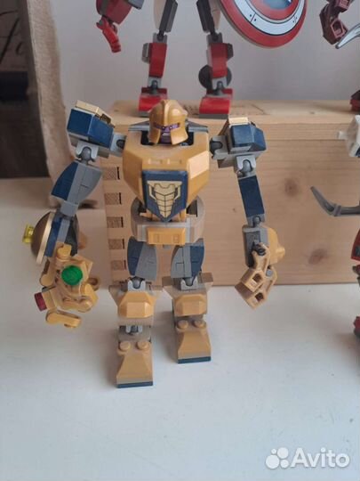 Lego marvel мехи