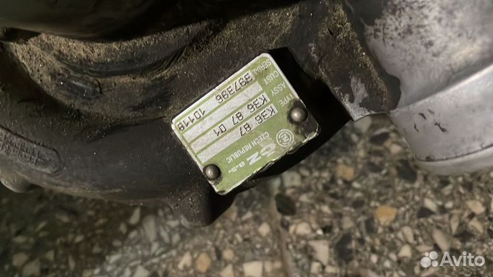 Турбина на двигатель 7511