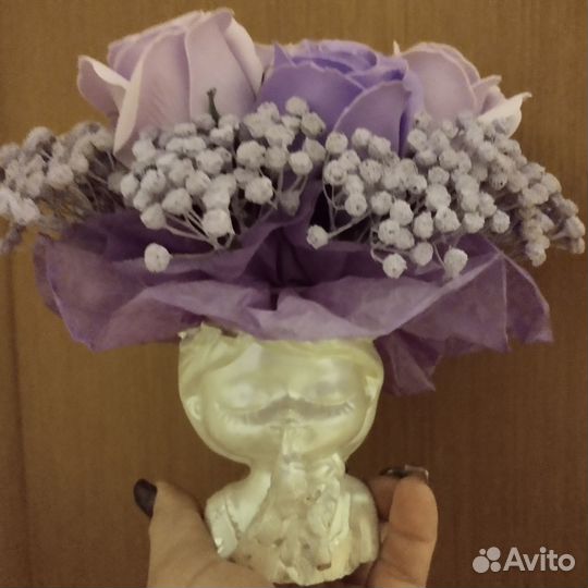 Букеты из мыла ручной работы