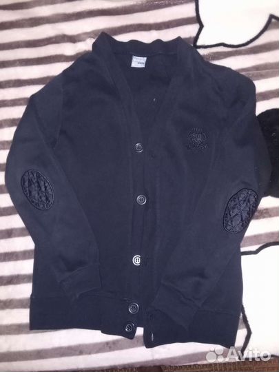 Кардиган темно-синий