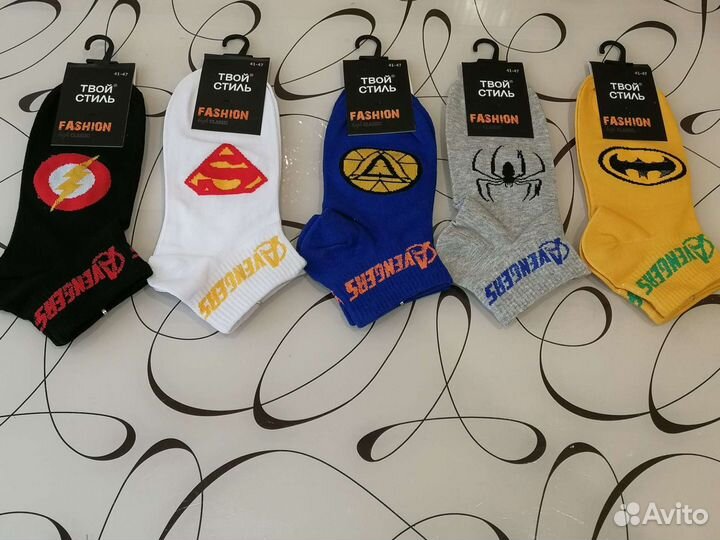 Носочки мужские короткие