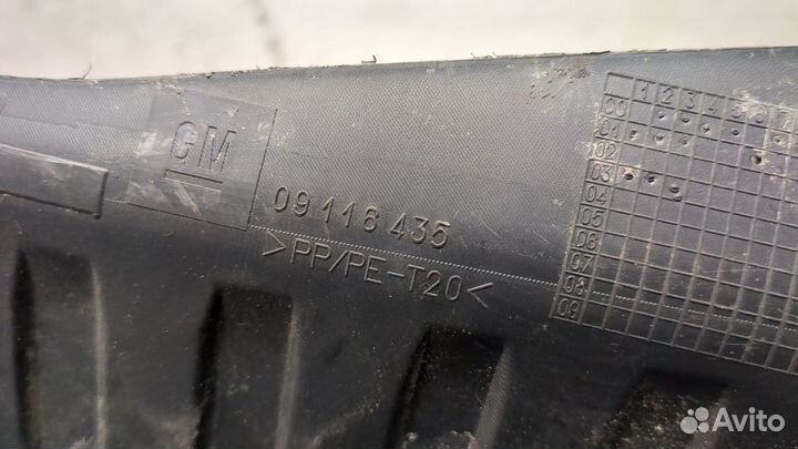 Жабо под дворники Opel Corsa C, 2003