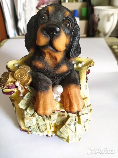 Копилка ротвейлер