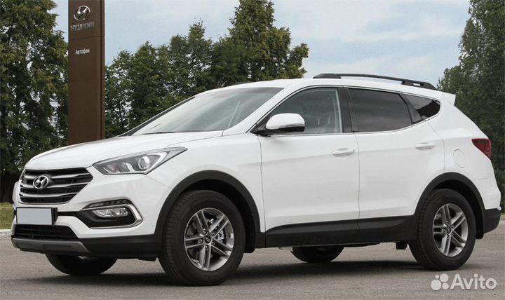 Рейлинги Hyundai Santa Fe (2012- )
