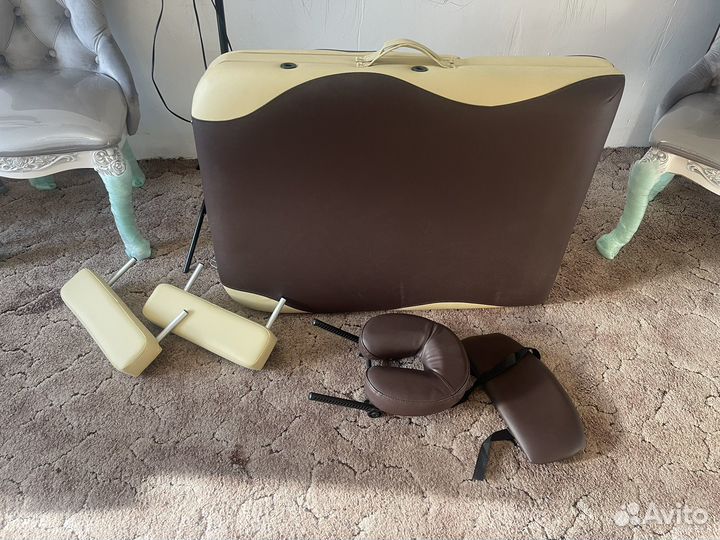 Массажный стол складной с регулировкой высоты