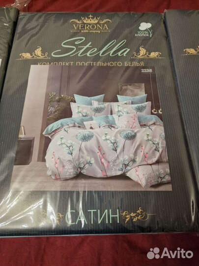 Комплект постельного белья евро