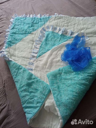 Конверт на выписку для мальчика весна осень