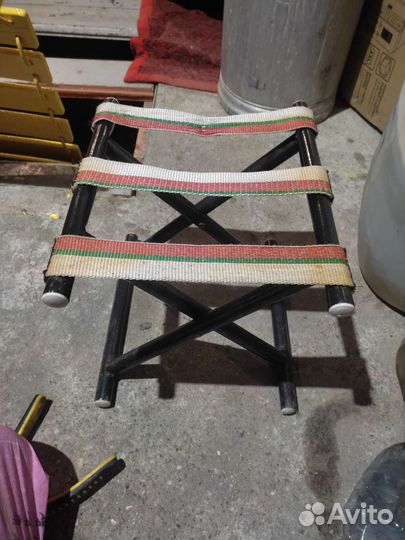 Стул складной туристический бу