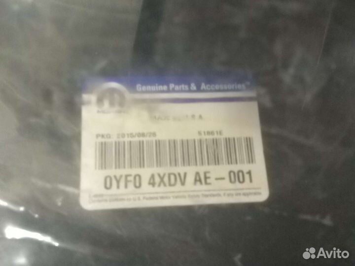 Jeep Compass (2007-2017) обшивка порога правая