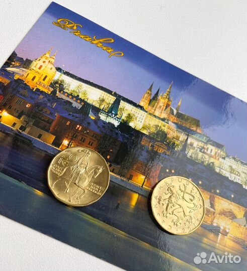 Монеты Чехия 20 крон