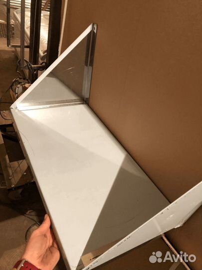 Полка из нержавейки 1,5м