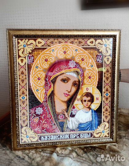 Казанская икона Божией Матери (алмазная вышивка)