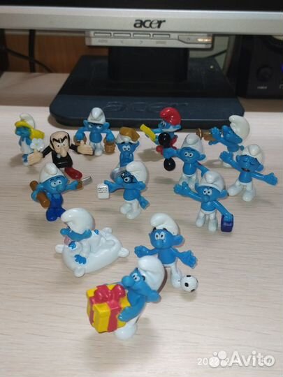 Мини- Лента, смурфики