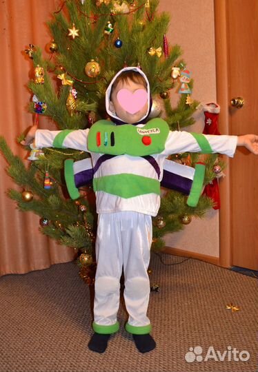 Новогодний костюм Баз Лайтер на 3-4 года