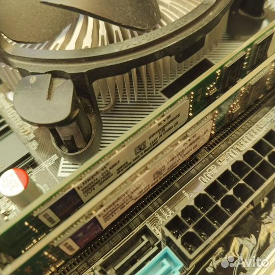 Комплект Lga 1155, g860, 4gb ddr3, Кулер