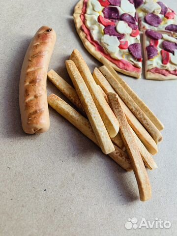 Кукольная еда из полимерной глины