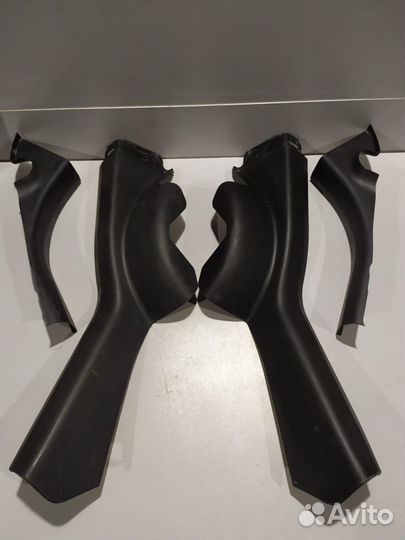 Внутренние накладки порогов Nissan Qashqai 2008