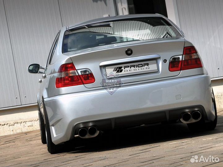 Задний бампер prior design BMW E46