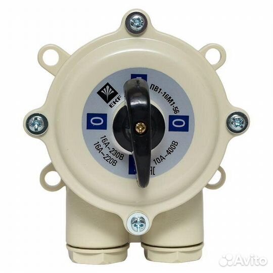 Выключатель пакетный 1-кл. 16А IP56 пв1-16 М1 пл