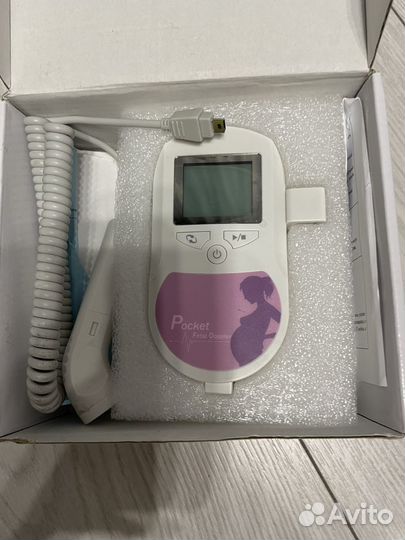 Фетальный допплер сердцебиения малыша,Contec