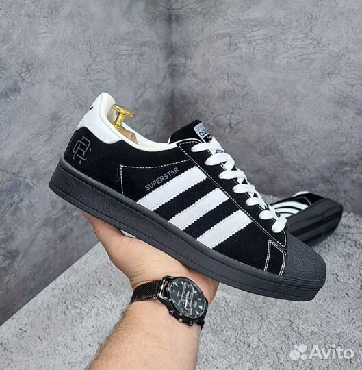 Кроссовки Adidas Superstar 'Core Black'