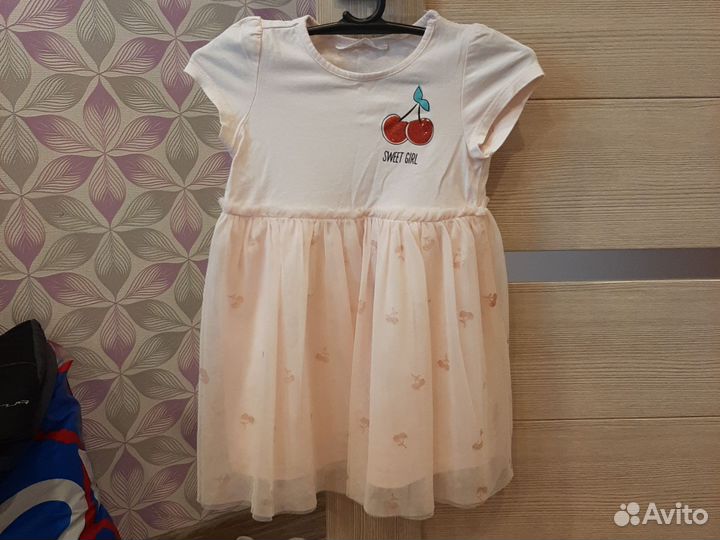Платье на девочку 92