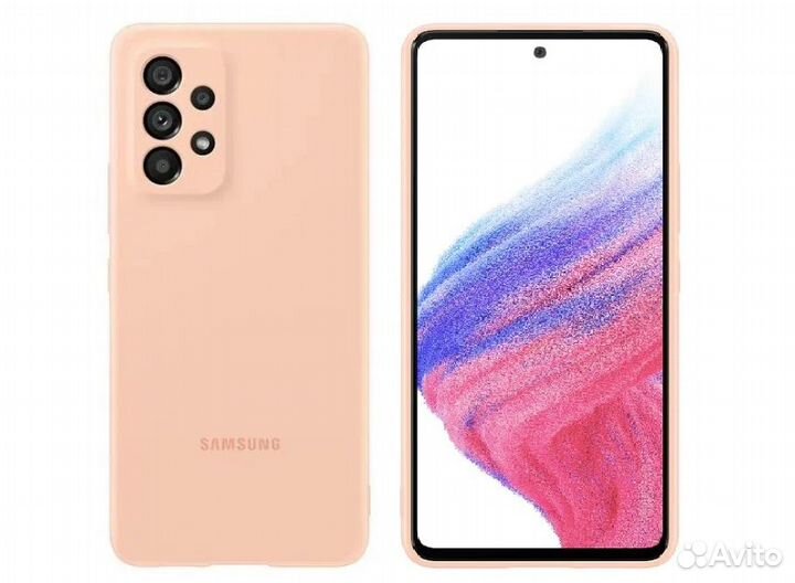 Оригинал Чехол Silicone Cover для Samsung A53 5G