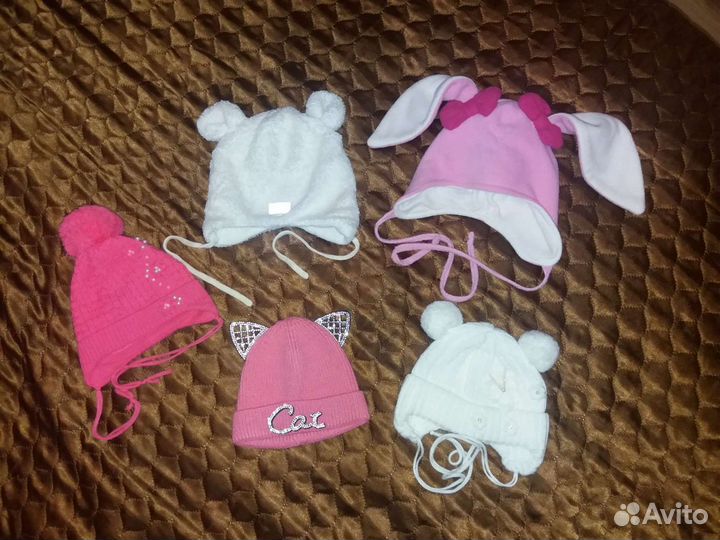 Шапочки для девочки