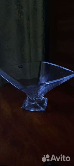 Ваза конфетница богемия