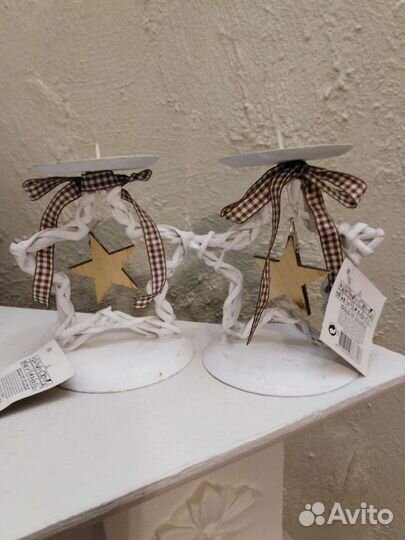 Подсвечники дизайнерские, новые. Разные