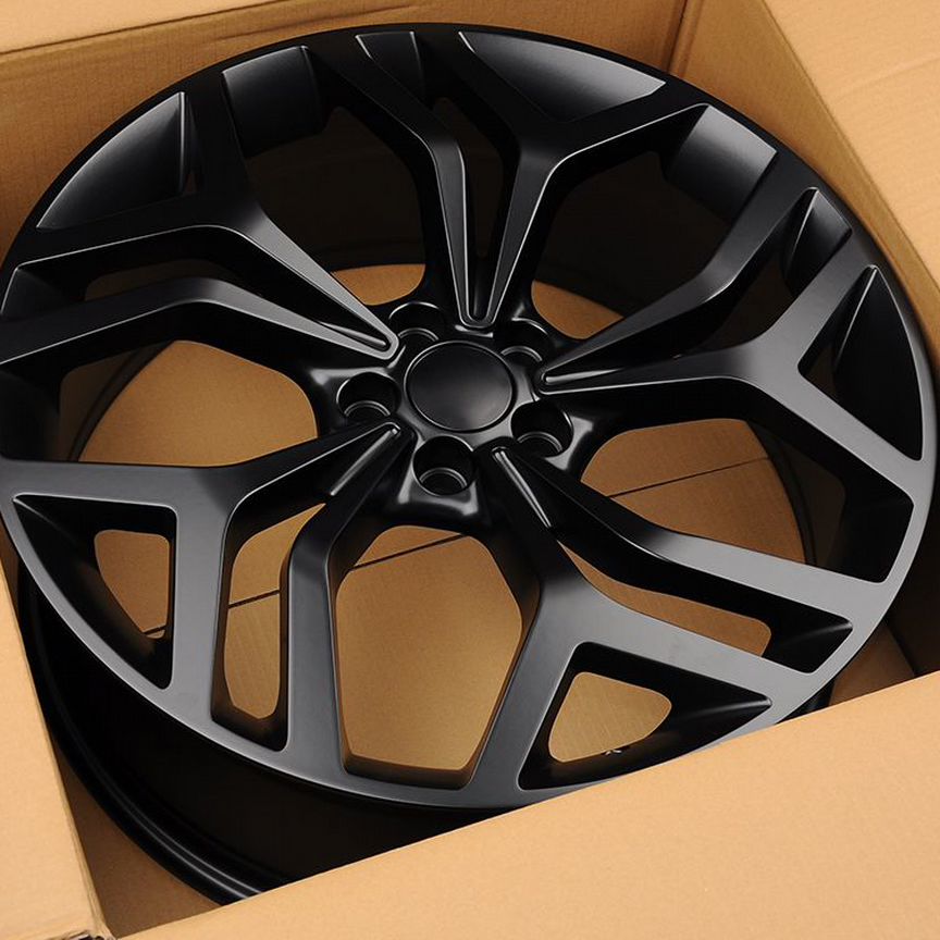 Диски на Range Rover Velar, Evogue, Jaguar F-Pace Powcan 3S5816 8x20/5x108 D63.4 ET40 Black Matt лит