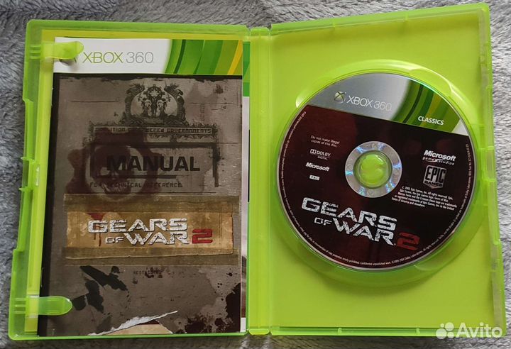 Игра Gears of war 2 для Xbox 360