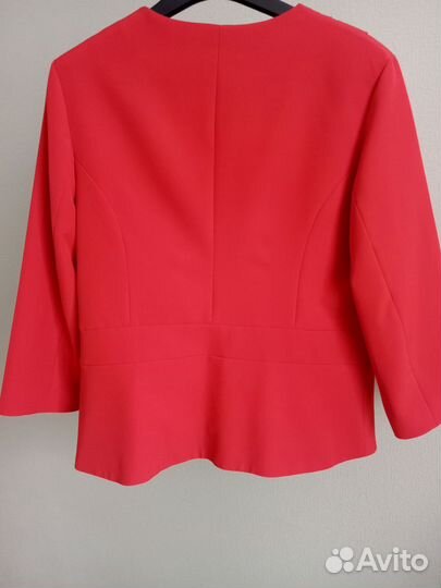Жакет женский красный, 48-50 рр