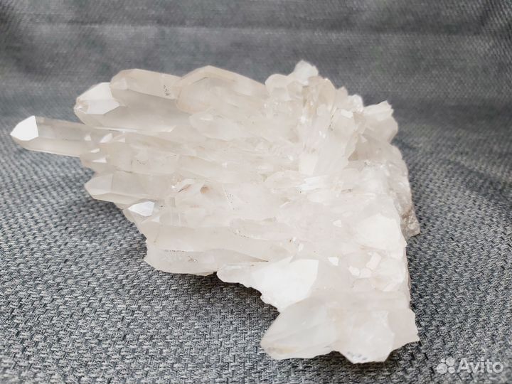 Горный хрусталь (кварц), друза, Перекатное, Якутия