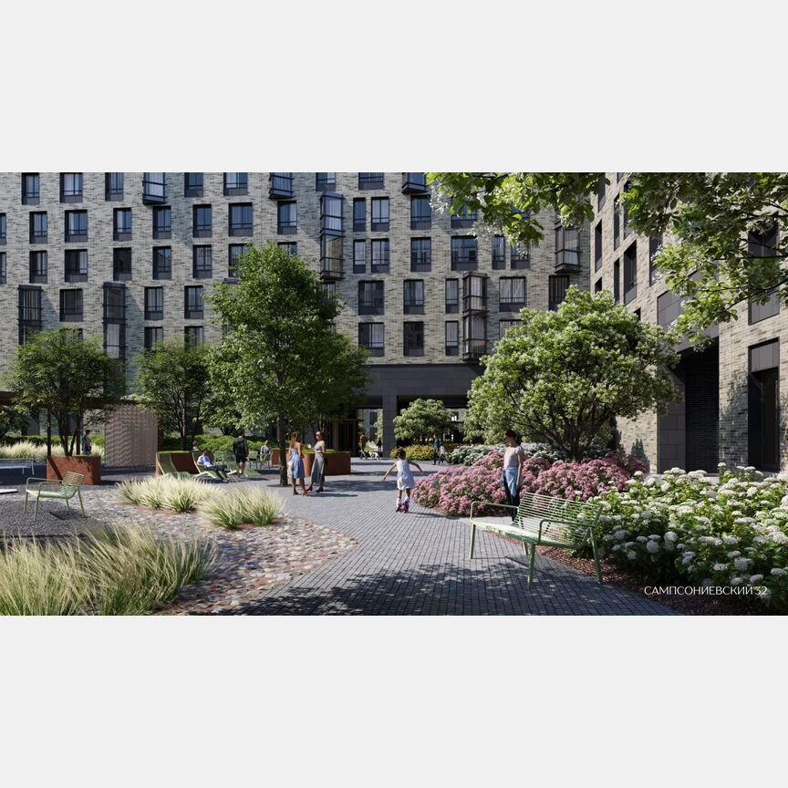 2-к. квартира, 66,8 м², 10/10 эт.