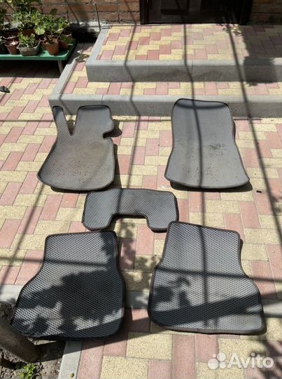 Эва коврики бмв Е39 серые