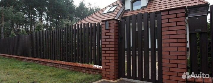 Штакетник фигурный