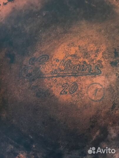 Старинная эмалированная кружка ковш 5 л