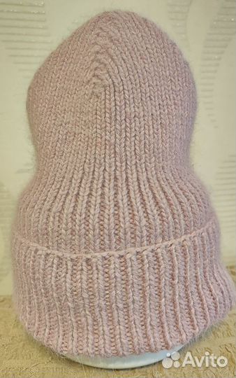 Шапки Пух норки Ангорка женские Зима Тёплые