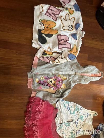 Пакет вещей для девочки 110 116