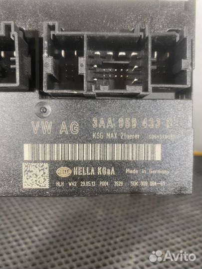 Блок комфорта для VW passat cc