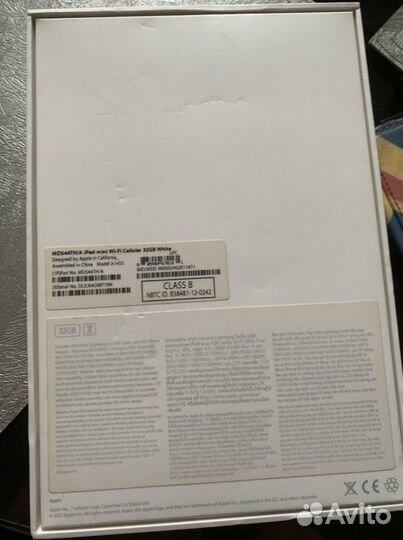 iPad mini A1455 wi-fi + cellular 32 Gb