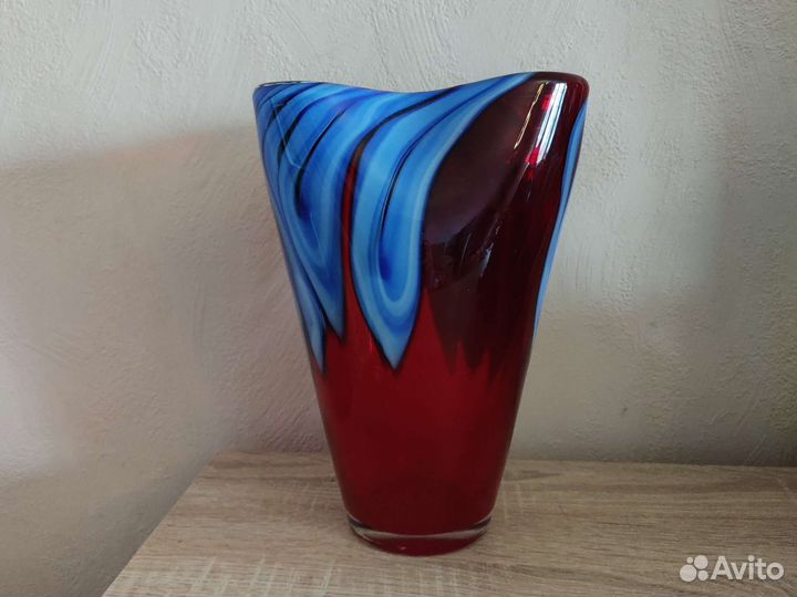 Ваза муранское стекло Италия